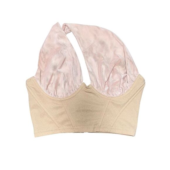 WINDSOR Cream One Shoulder Croo Top Size S - Picture 1 of 7